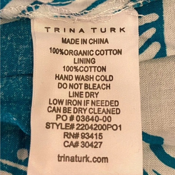 Trina Turk Women’s Spare Time Skirt Size M Pull On Floral Layered NWT $298 - Picture 10 of 11